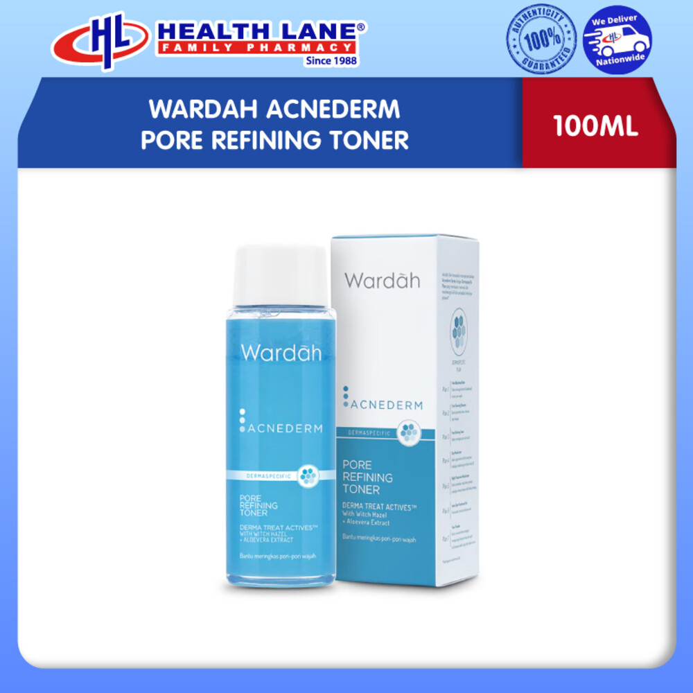 WARDAH JERAWATDERM PORE REFINING TONER (100ML)